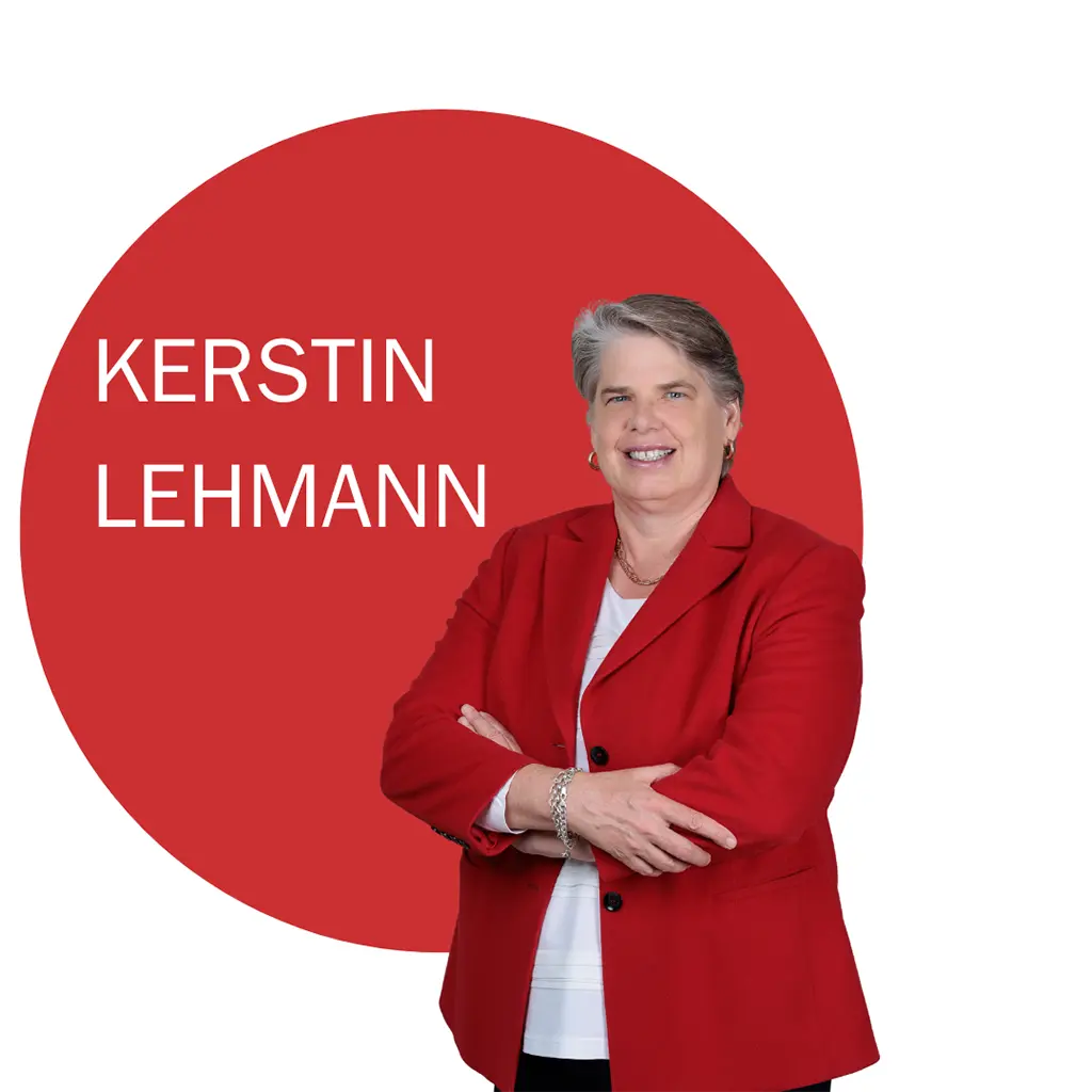 Leadership Member Kerstin Lehmann.