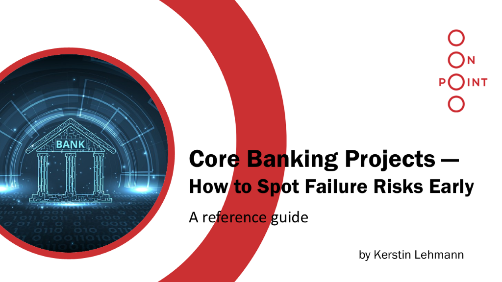 Kerstin Lehmann about core banking projects.