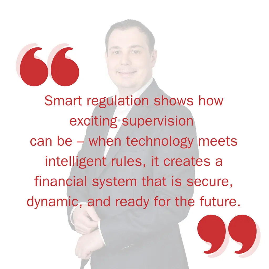 Leadership Member Tobias Reuter about Regulatory Reporting.